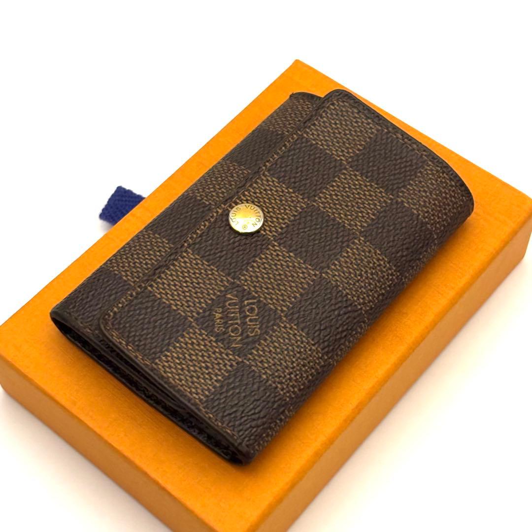 ⭐️新品同様レベル⭐️ルイヴィトン⭐️ダミエ⭐️ミュレティクレ⭐️6連キーケース⭐️