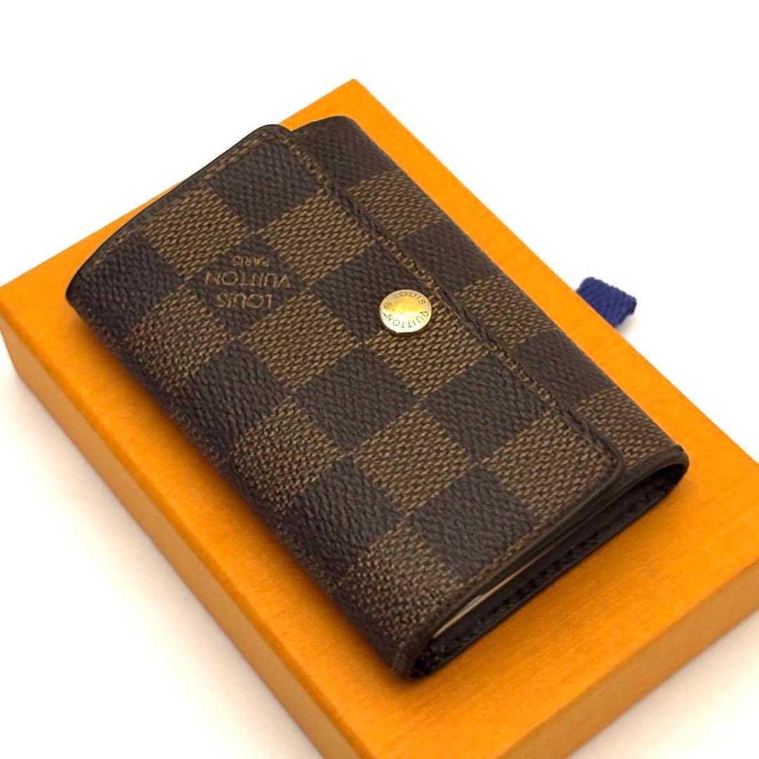 ⭐️新品同様レベル⭐️ルイヴィトン⭐️ダミエ⭐️ミュレティクレ⭐️6連キーケース⭐️