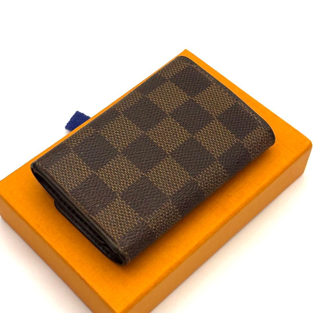 ⭐️新品同様レベル⭐️ルイヴィトン⭐️ダミエ⭐️ミュレティクレ⭐️6連キーケース⭐️
