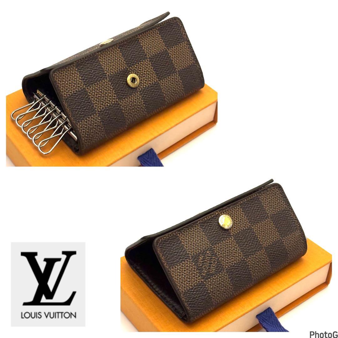 ⭐️新品同様レベル⭐️ルイヴィトン⭐️ダミエ⭐️ミュレティクレ⭐️6連キーケース⭐️
