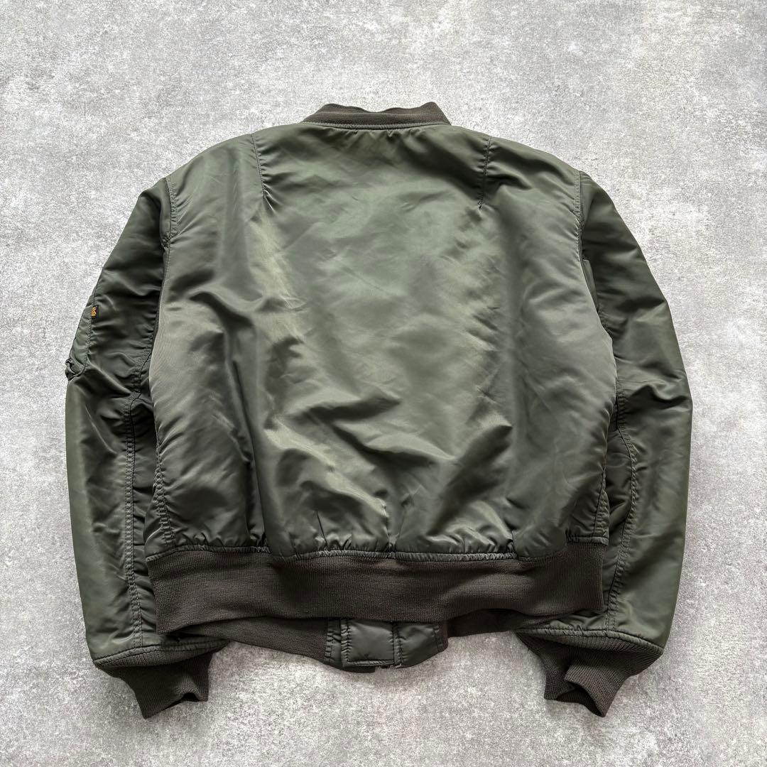 【ALPHA INDUSTRIES】90s ma-1 フライトジャケット 米国製