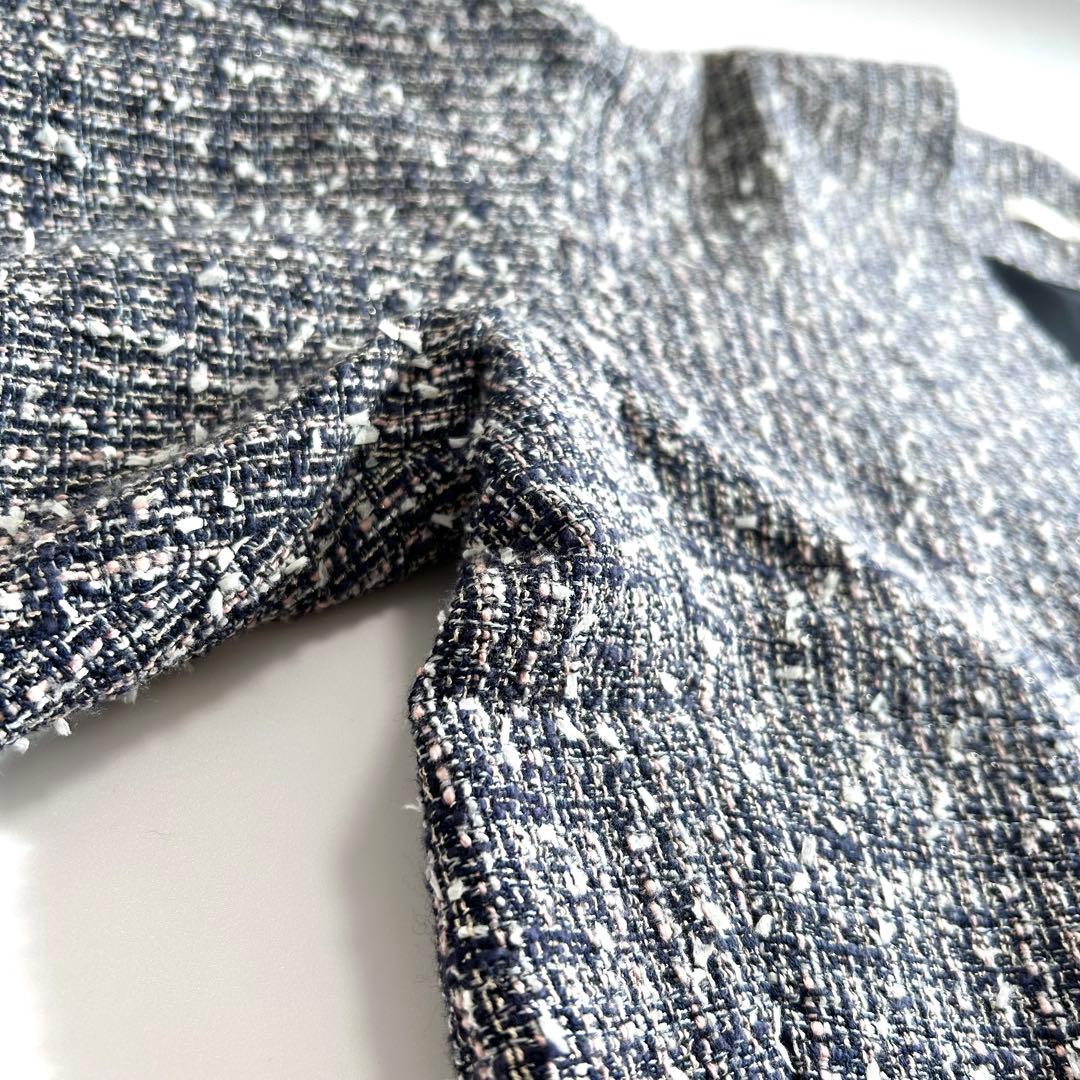 ⭐️極美品⭐️ ヨリ　yori ミックスツイードジャケット　ゆったり　オーバーサイズ