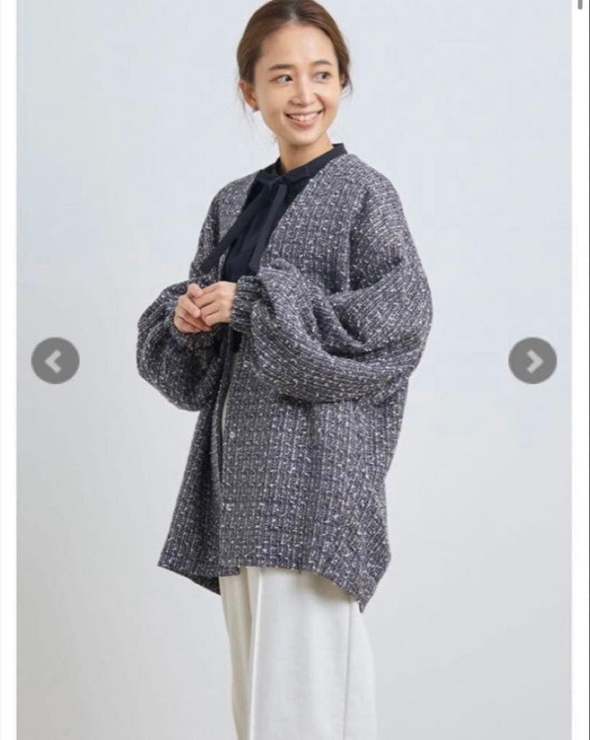 ⭐️極美品⭐️ ヨリ　yori ミックスツイードジャケット　ゆったり　オーバーサイズ