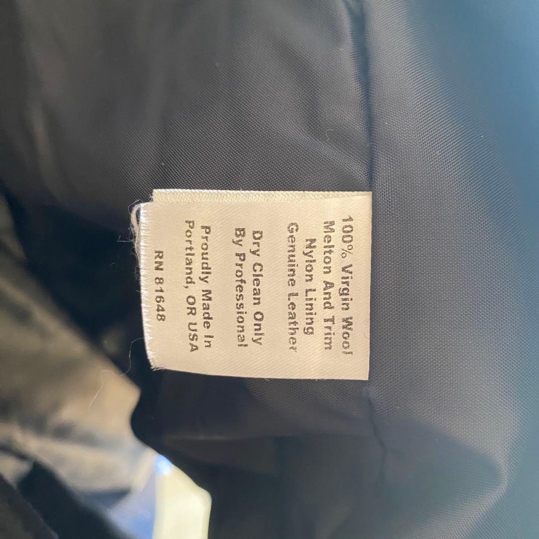 skookum スクーカム　スタジャン　レターマン　Lサイズ