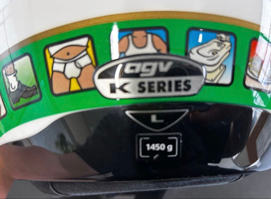 希少 AGV Ｋ-SERIES フルフェイスヘルメット バレンティーノ・ロッシ