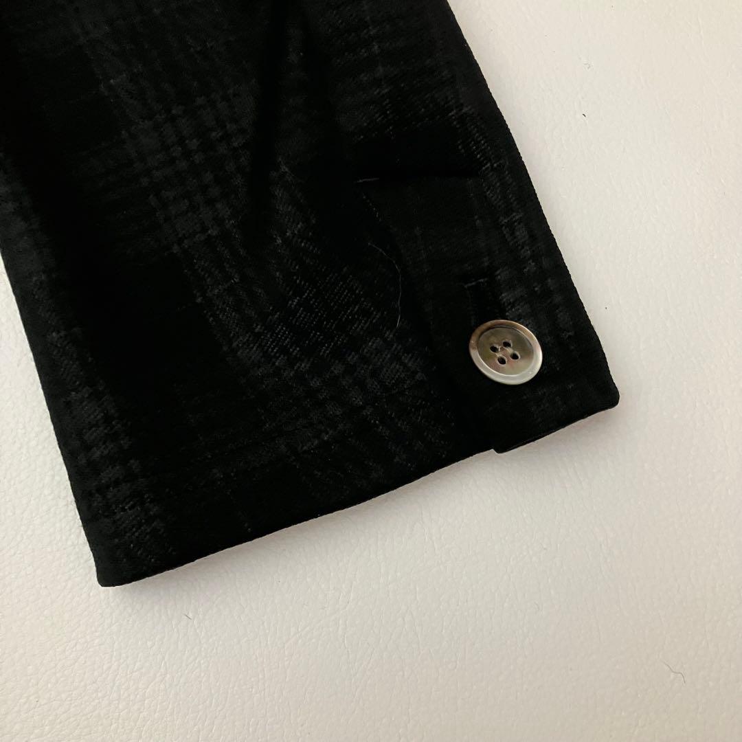 ✨美品　洗える　L✨CURLY セットアップ　ジャージ　チェック柄　ストレッチ