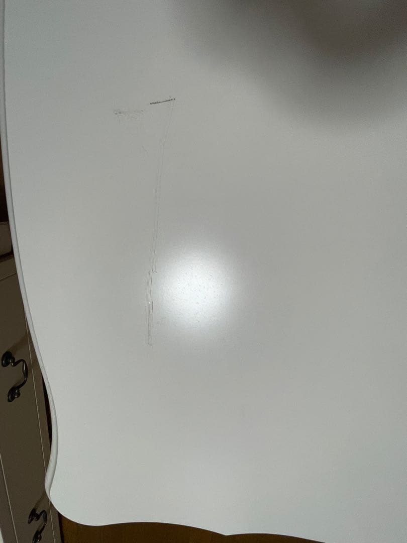 【10月20日頃迄】猫足テーブル 白テーブル 折りたたみ可