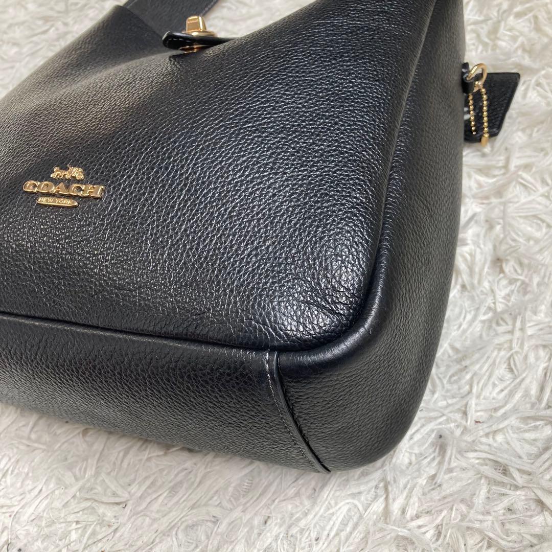 極美品 コーチ　ハドリー コンバーチブル クロスボディ バッグ 2way