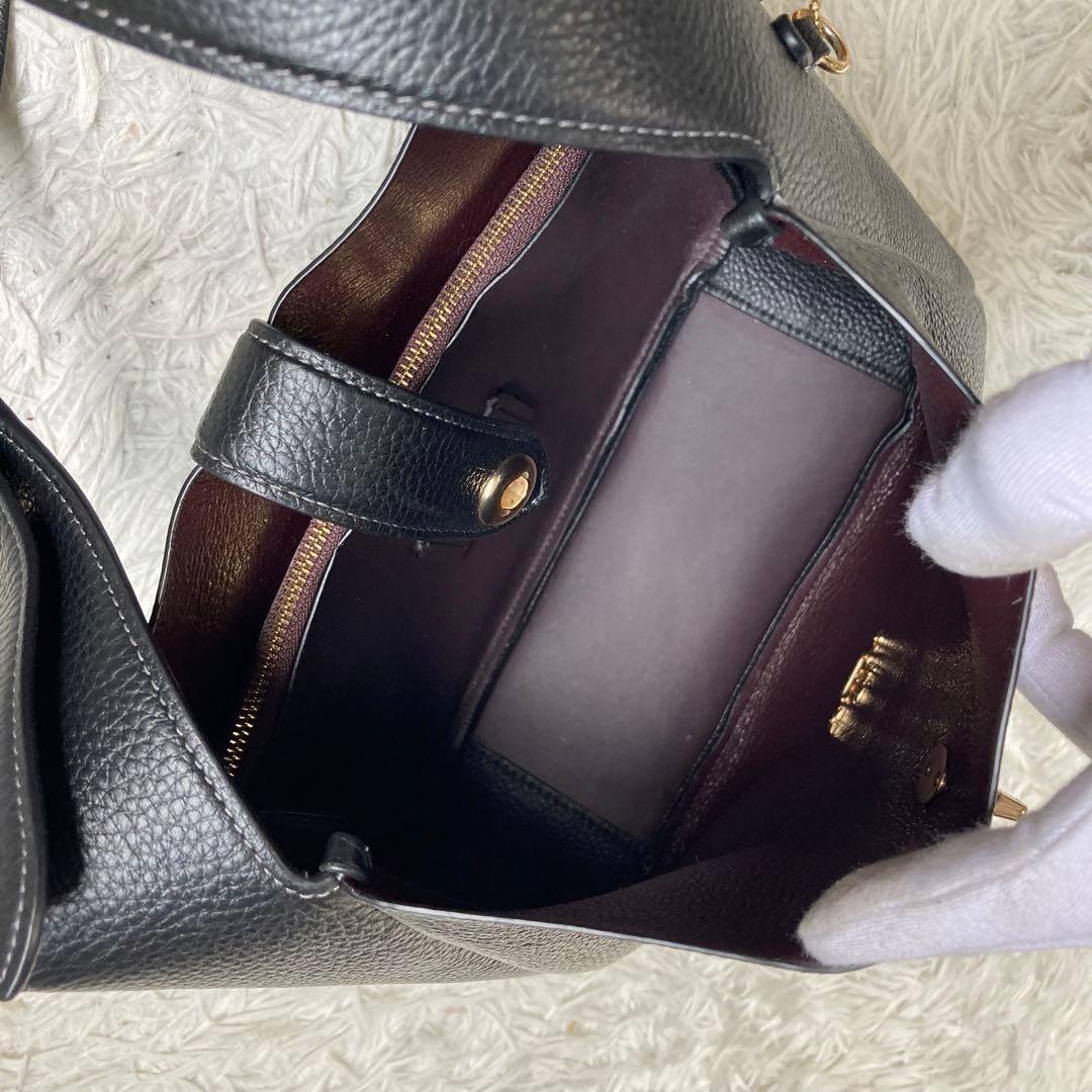 極美品 コーチ　ハドリー コンバーチブル クロスボディ バッグ 2way