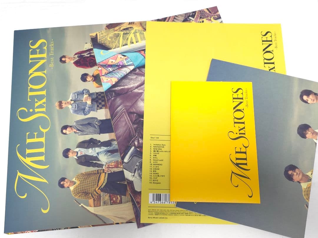 SixTONES MILESixTONES ベストアルバム A.B 2点セット