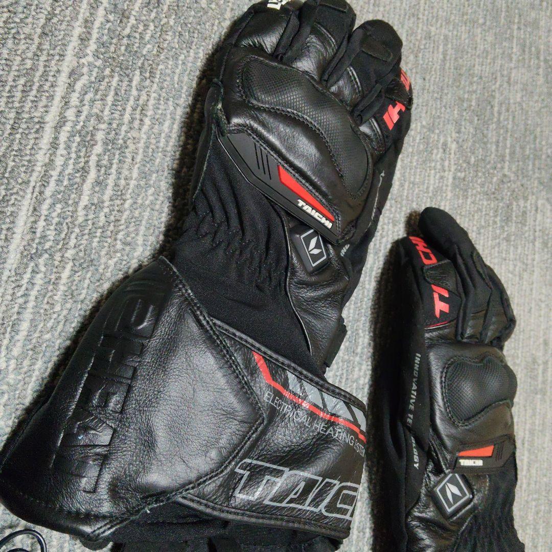 【美品】TAICHI 電熱グローブMサイズRST639 e-HEAT