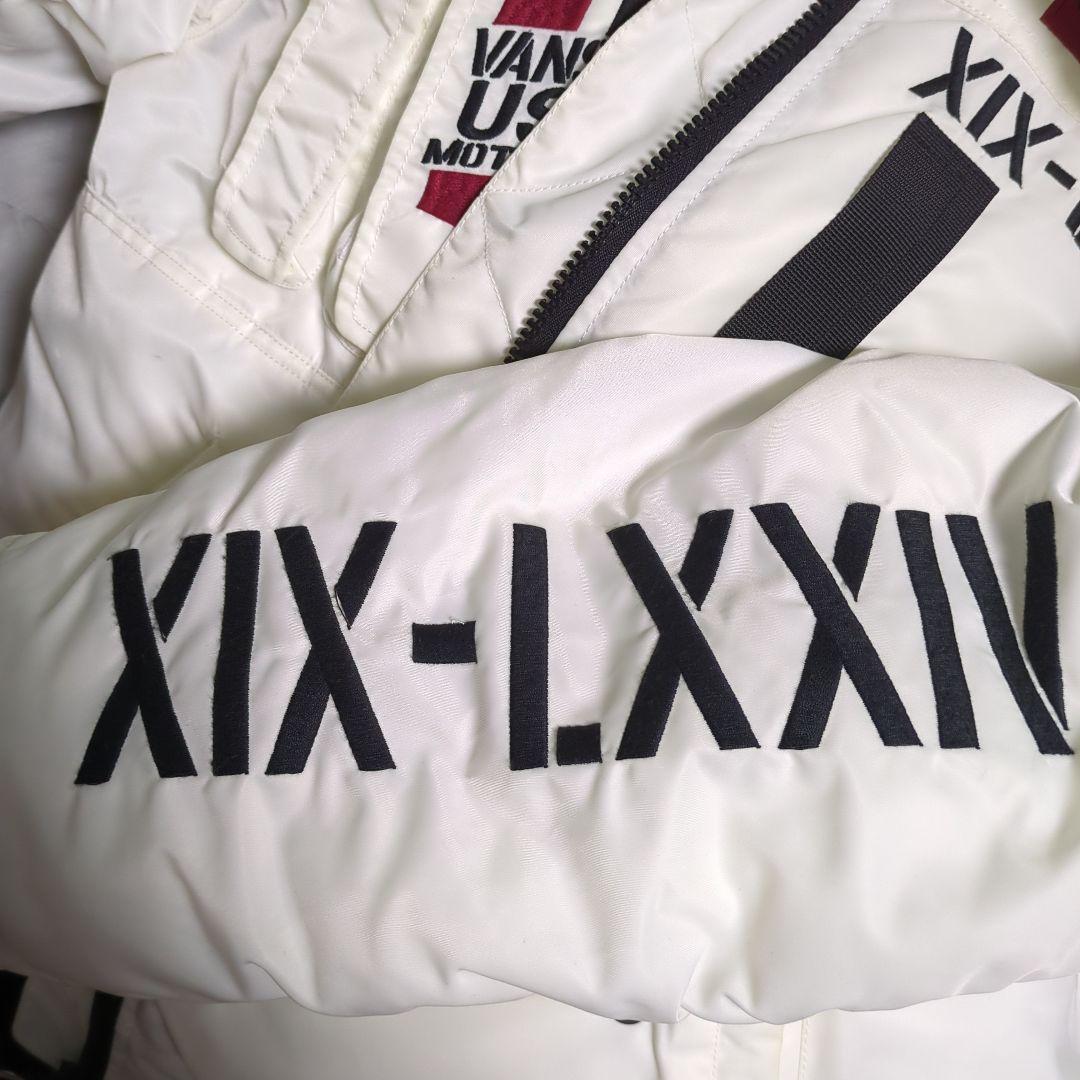 Vanson ホワイト ジャケット L