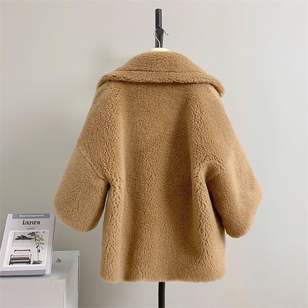 新品未使用 ベアテーラードコート アルパカ素材