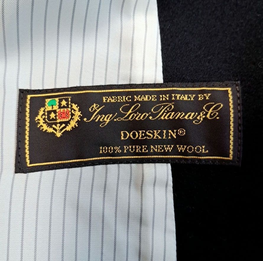 [美品]23区×ロロ・ピアーナコラボ ブラックロングコート38