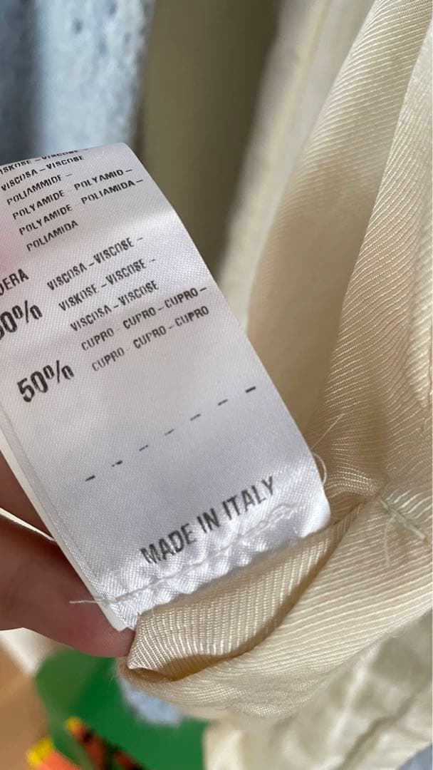 【TELA】定価91,600円 テラ シャギー ノーカラーコート モヘア 美品