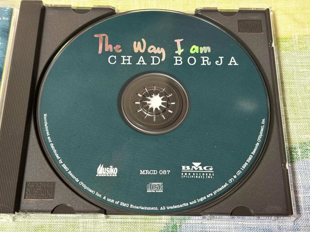 K-POP・アジア CHAD BORJA THE WAY I AM \"2ND ALBUM\" 1996