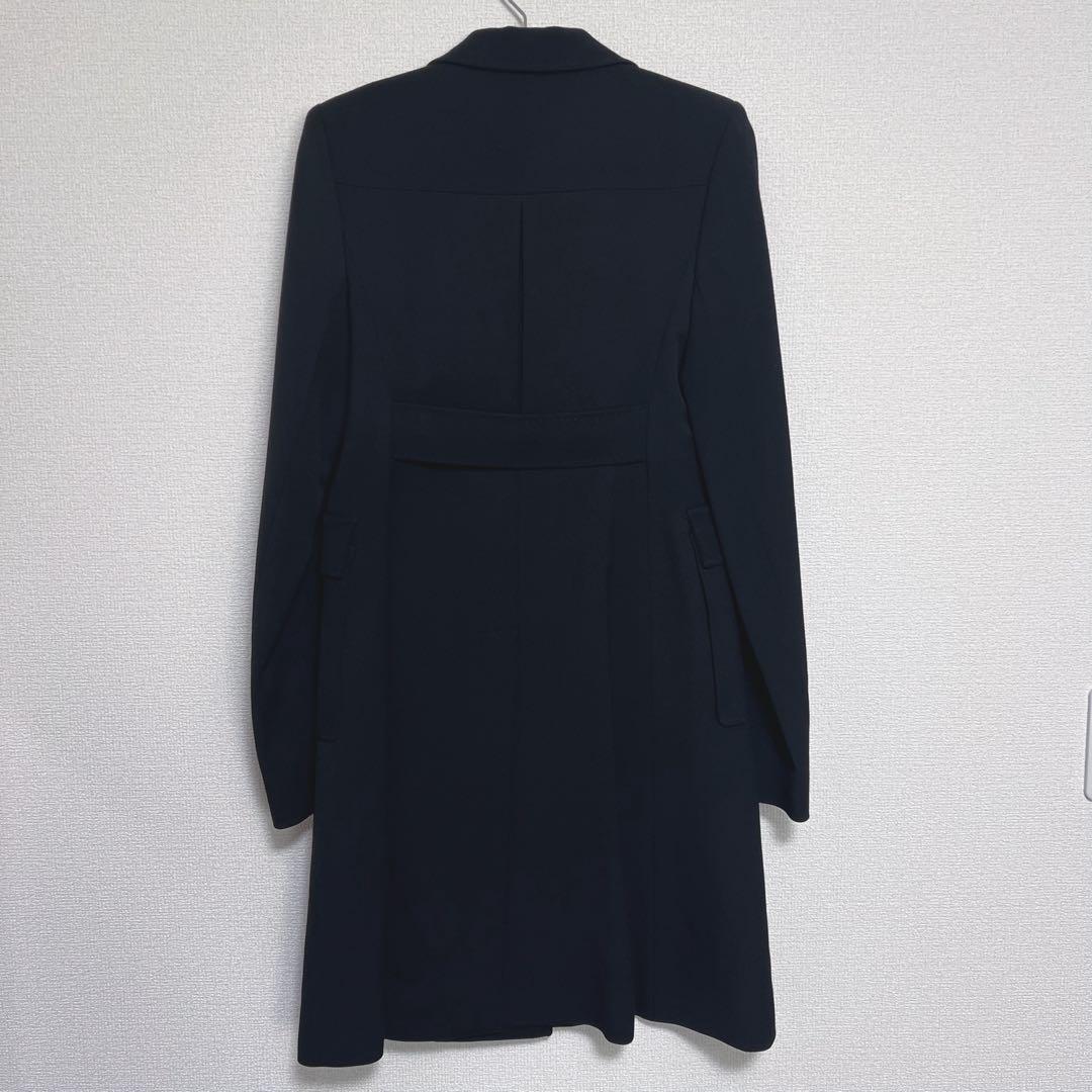 バレンシアガ ロングコート　ブラック