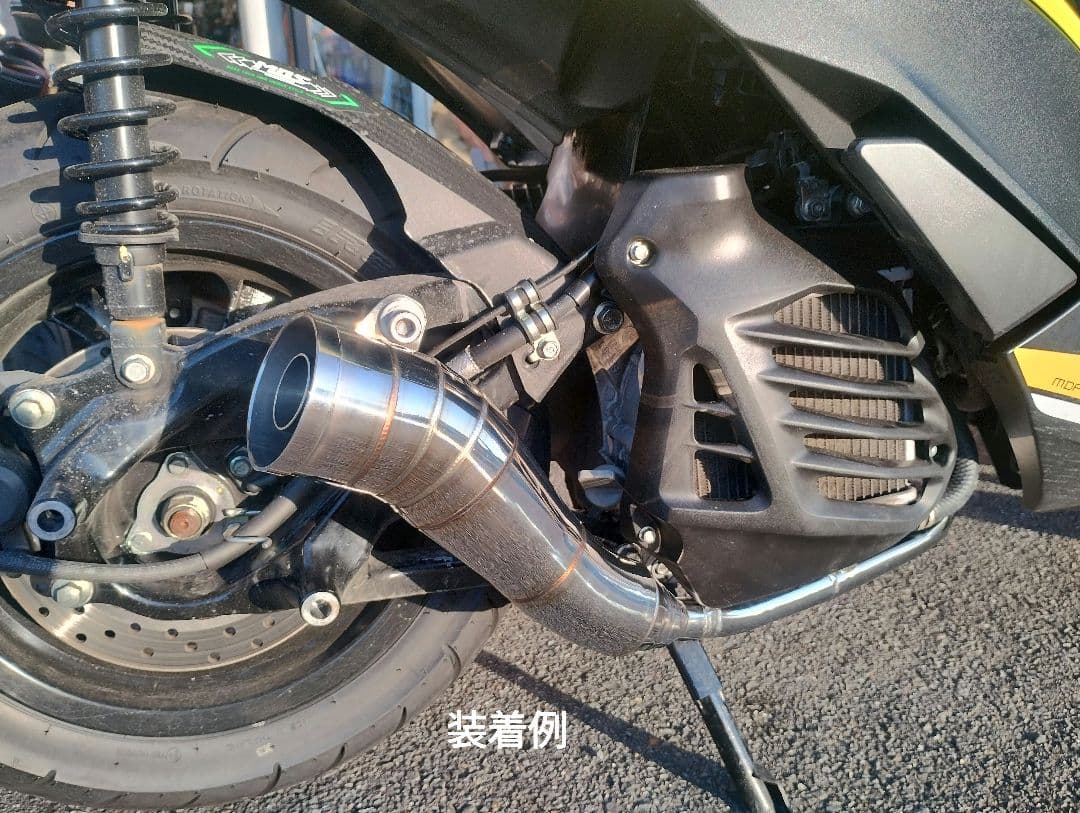 トリシティ125 ウィルズウィン ステンレス製 マフラー