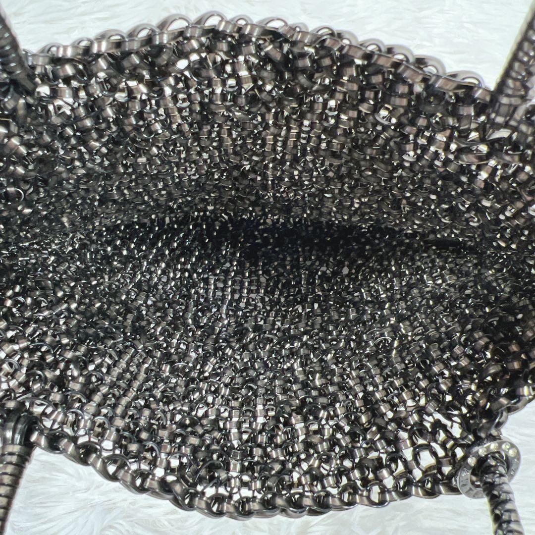 美品✨アンテプリマ スタンダード スクエア ミディアム ブラック チェーン付