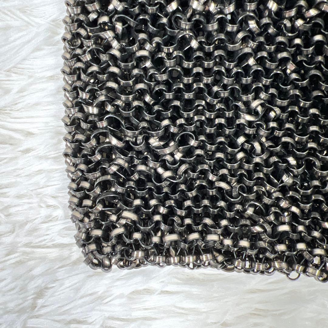 美品✨アンテプリマ スタンダード スクエア ミディアム ブラック チェーン付