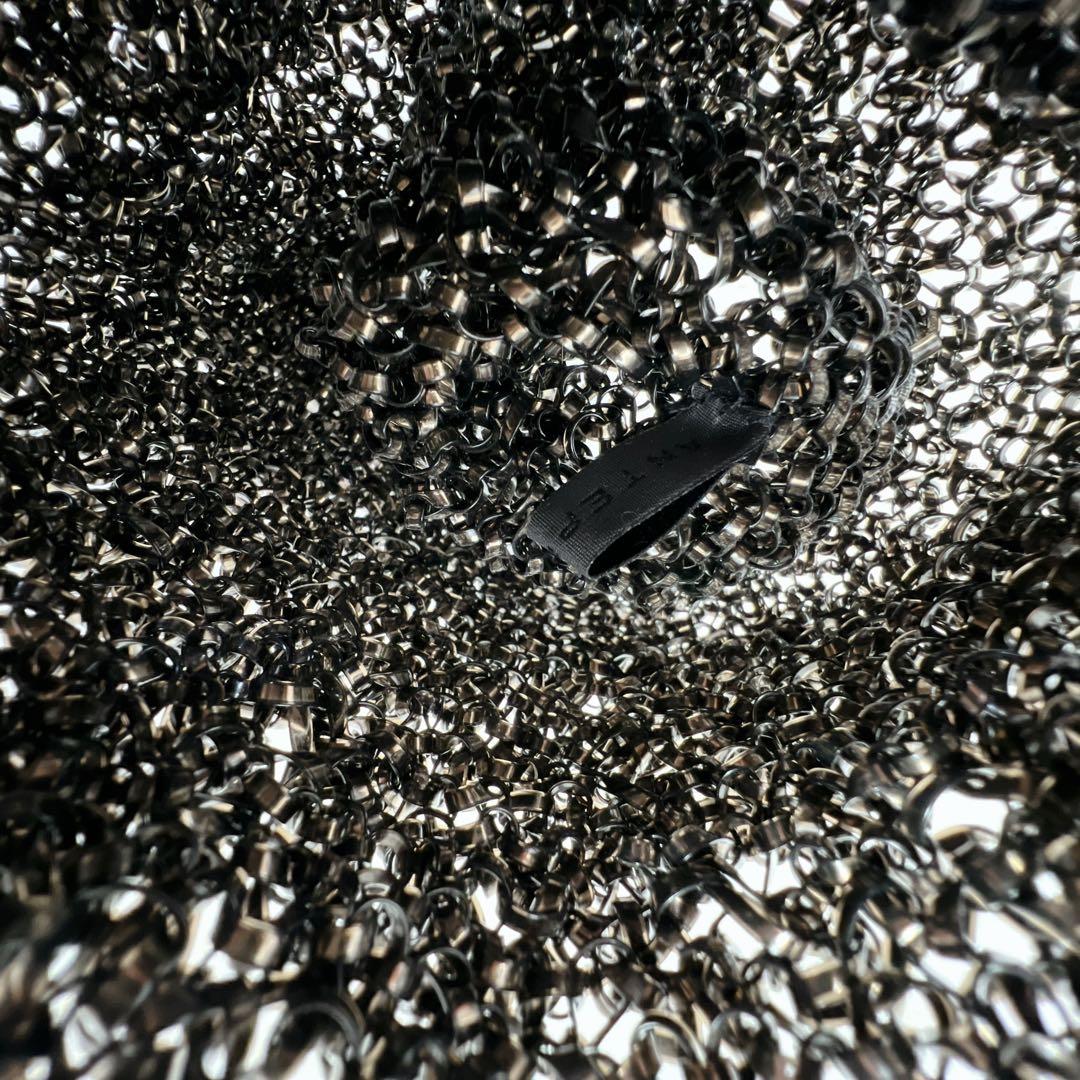 美品✨アンテプリマ スタンダード スクエア ミディアム ブラック チェーン付