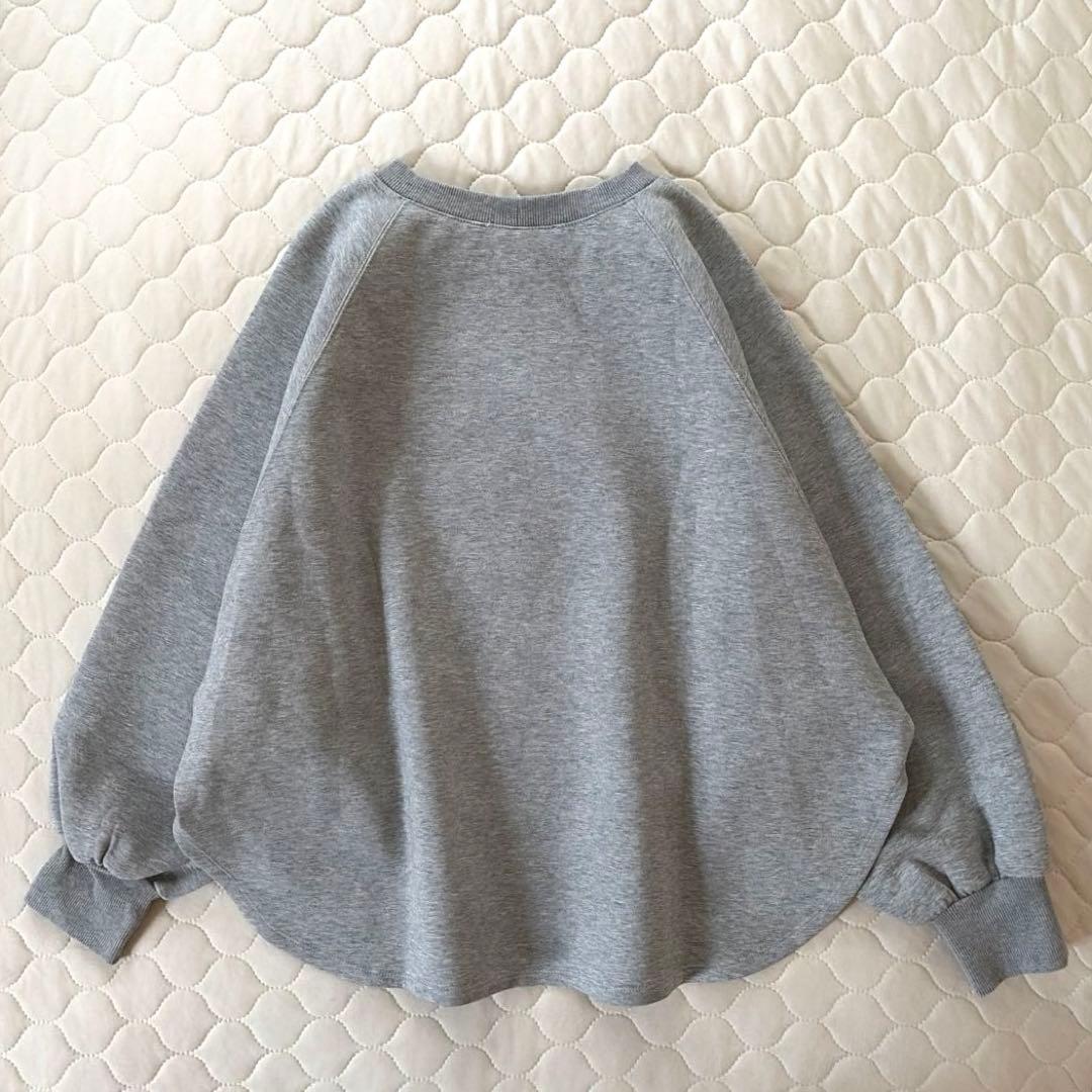 【25SS美品】BEARDSLEY ダンボールサークルプルオーバー　グレー