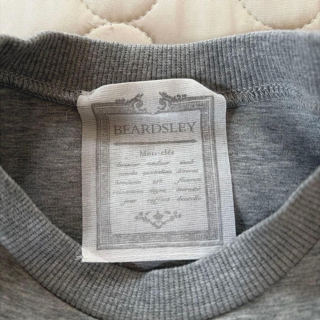 【25SS美品】BEARDSLEY ダンボールサークルプルオーバー　グレー