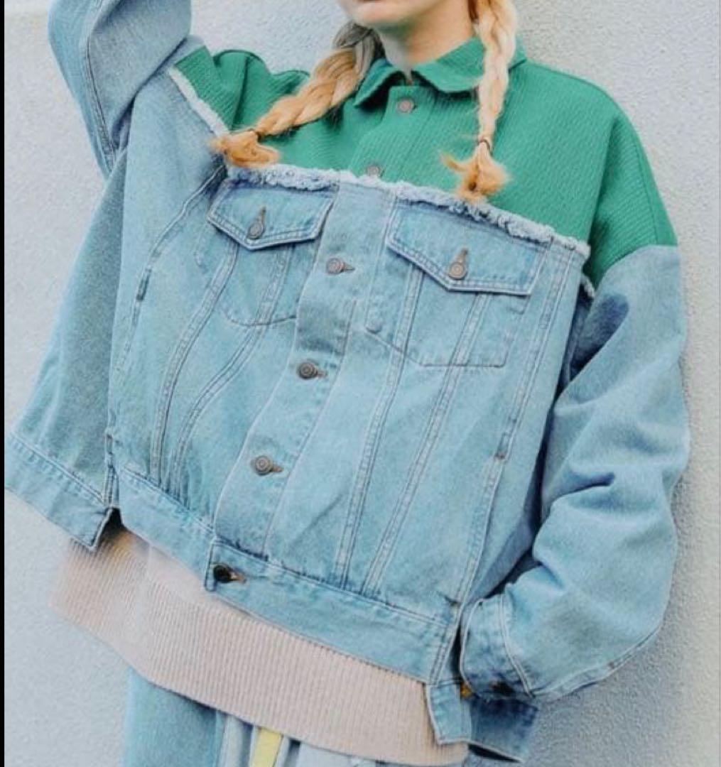 ニコアンド 「MODE NORM CORE」リメイク風モンスターGジャン　新品