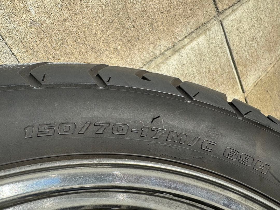 【skmtkznr】 ゼファー750RS 純正 スポーク ホイール