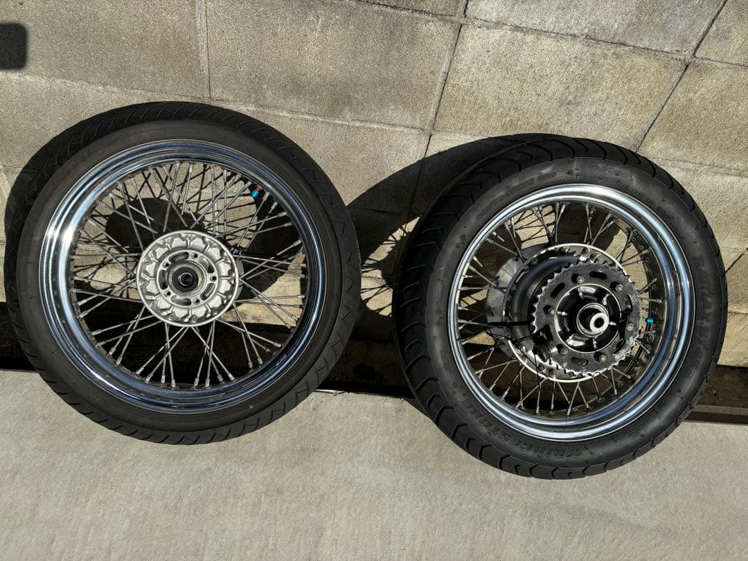 【skmtkznr】 ゼファー750RS 純正 スポーク ホイール