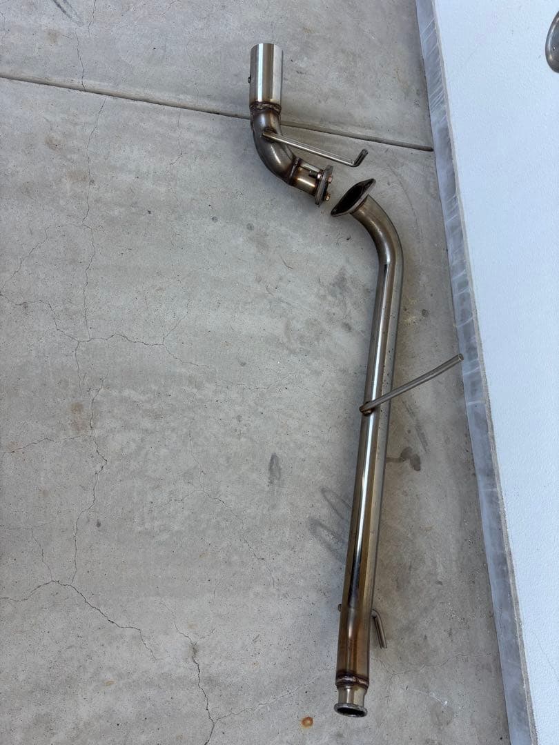 ワゴンr mh23s用ステンレスマフラー　美品