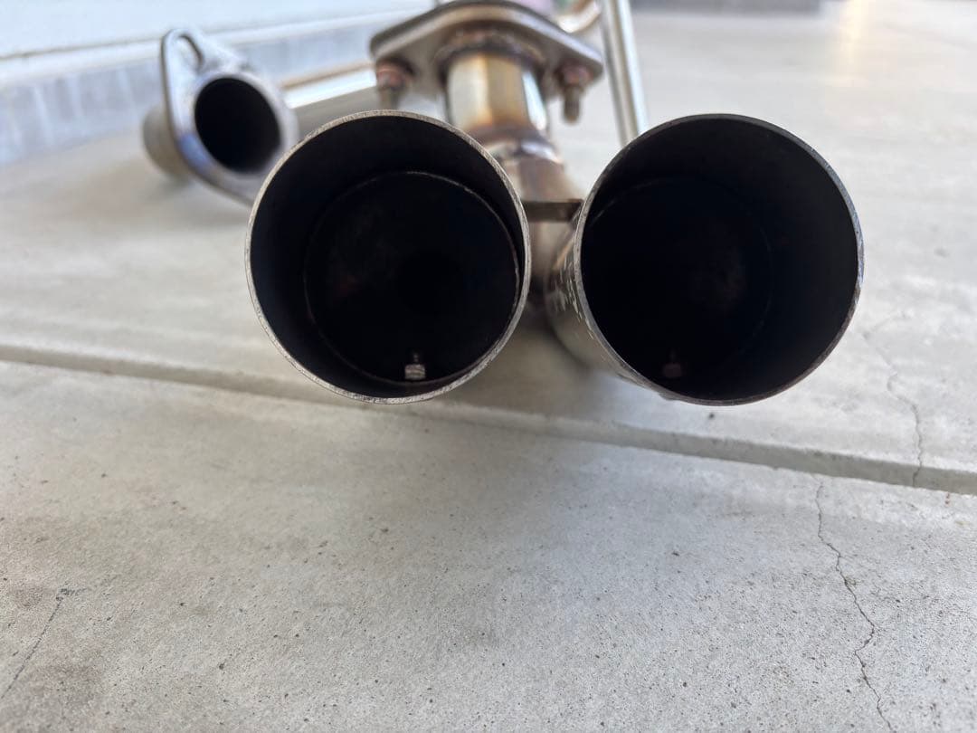 ワゴンr mh23s用ステンレスマフラー　美品