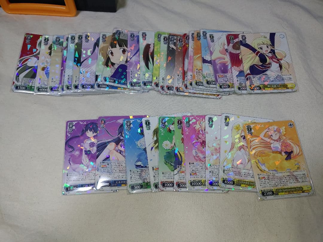 ヴァイスシュヴァルツ きんいろモザイク R RR WS 4コン