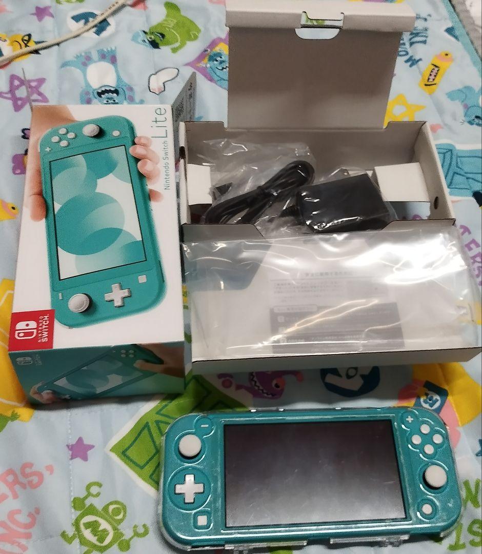 Nintendo Switch Lite ターコイズ（ケース付）