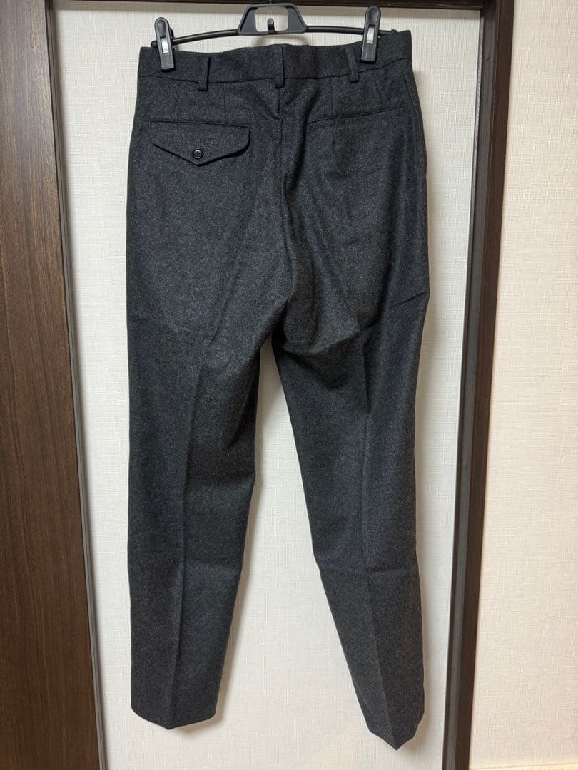 COMME des GARCONS HOMME DEUX フラノウールスラックス