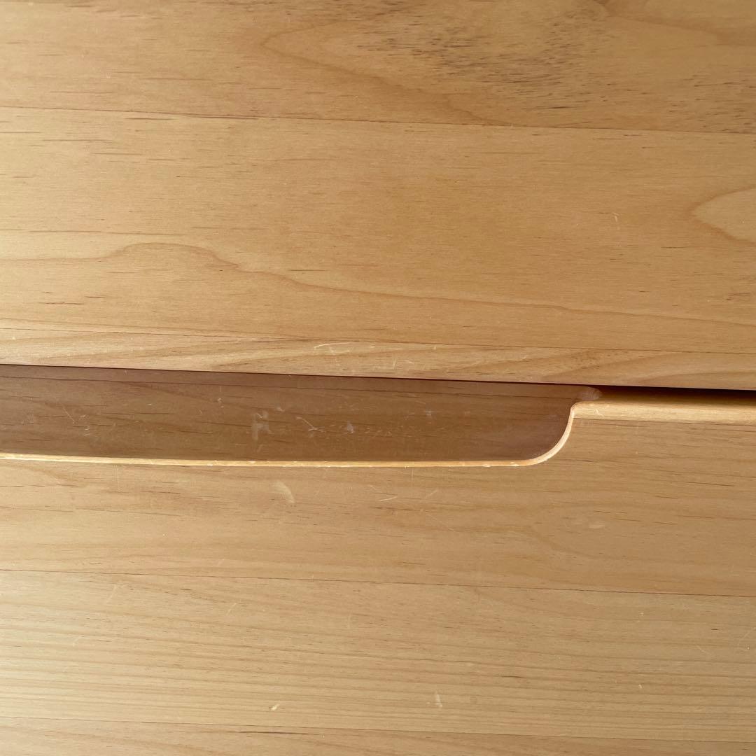 値下げ‼︎ISSEIKI◾️無垢材◾️ナチュラルウッド チェスト 9引出し