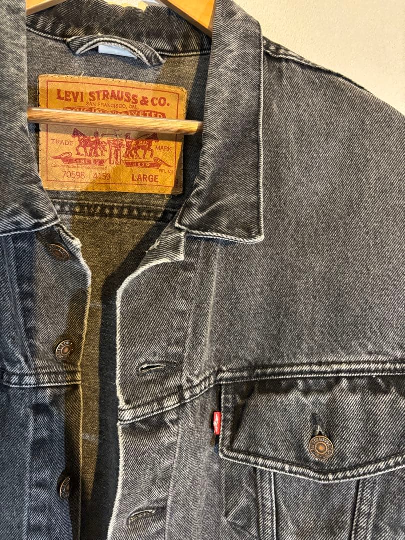 【こーたLevi's 90sデニムジャケット70598 4159デカパッチ