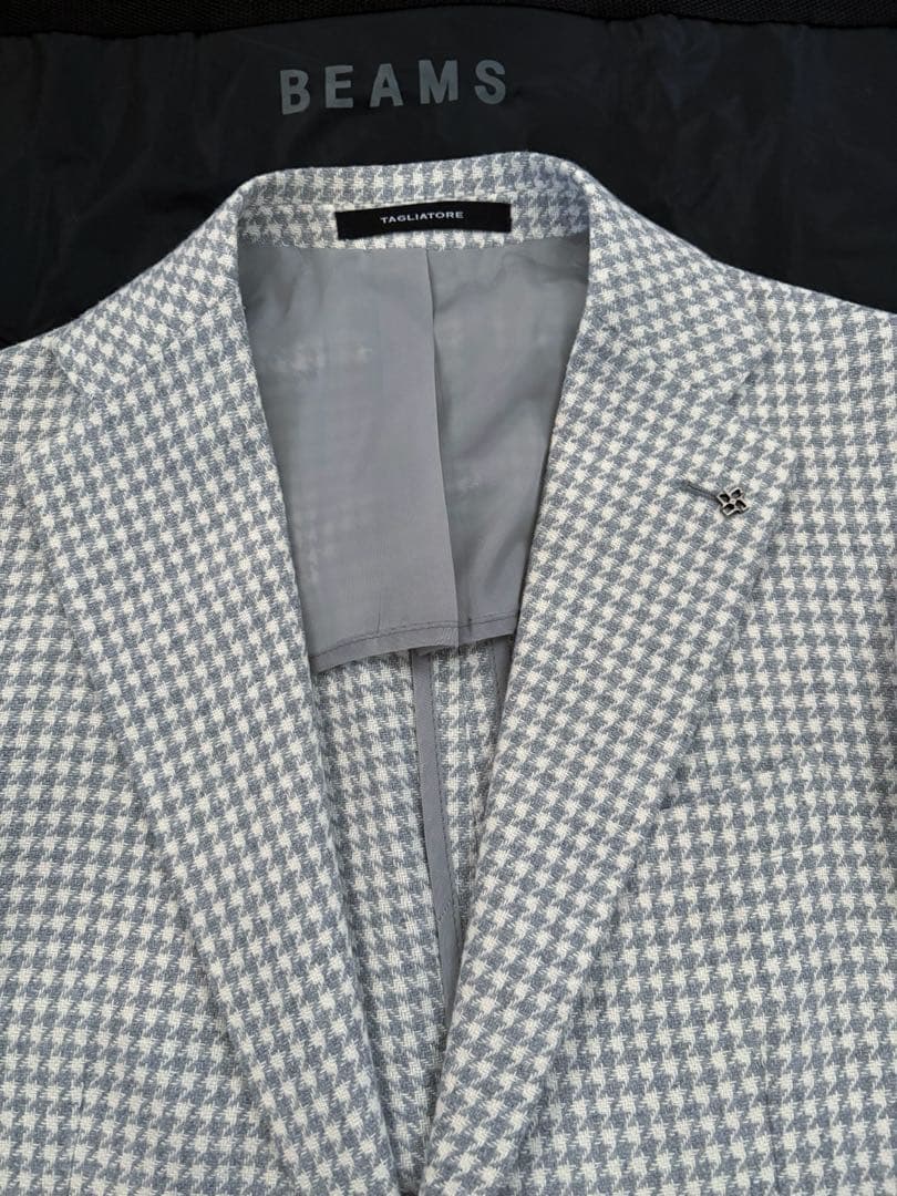 タリアトーレ Brilla 別注 ハウンドトゥース ジャケット