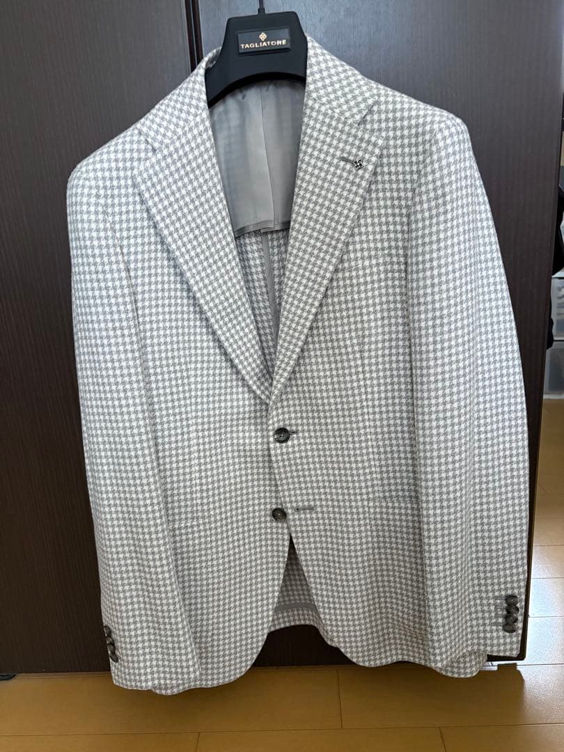 タリアトーレ Brilla 別注 ハウンドトゥース ジャケット