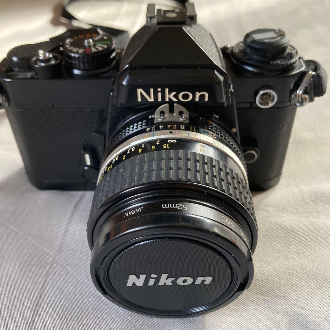 Nikon FEブラックボディ本体レンズ３点セット