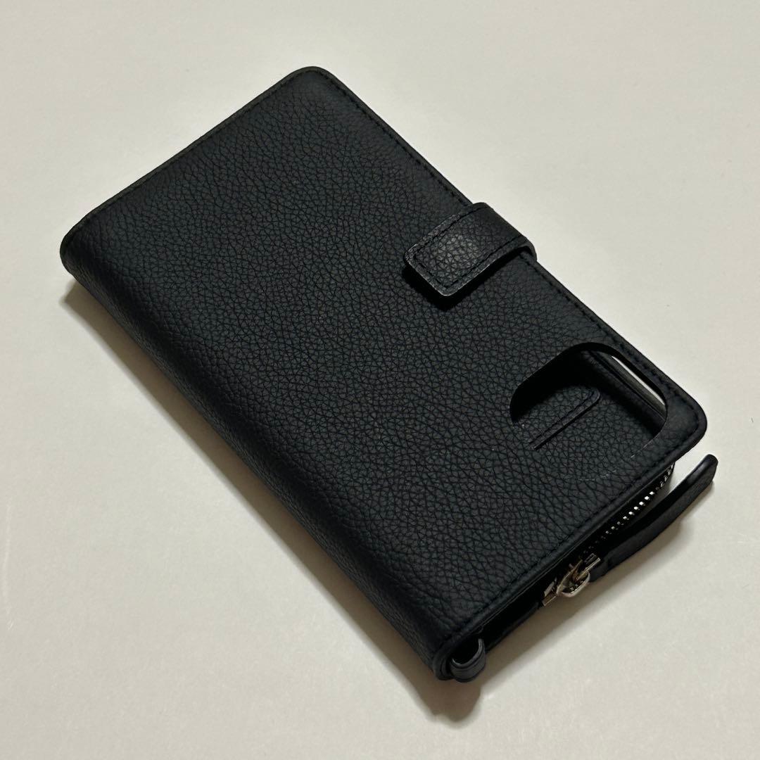 【新品未使用】デミュウDEMIU スマホケース ブラックiPhone14