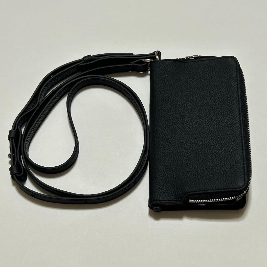 【新品未使用】デミュウDEMIU スマホケース ブラックiPhone14