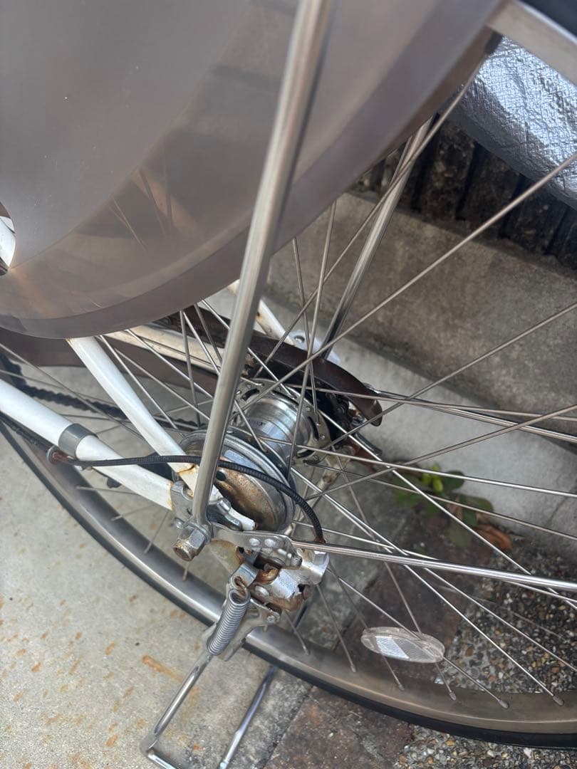 Panasonic電動自転車 ホワイト 26インチ