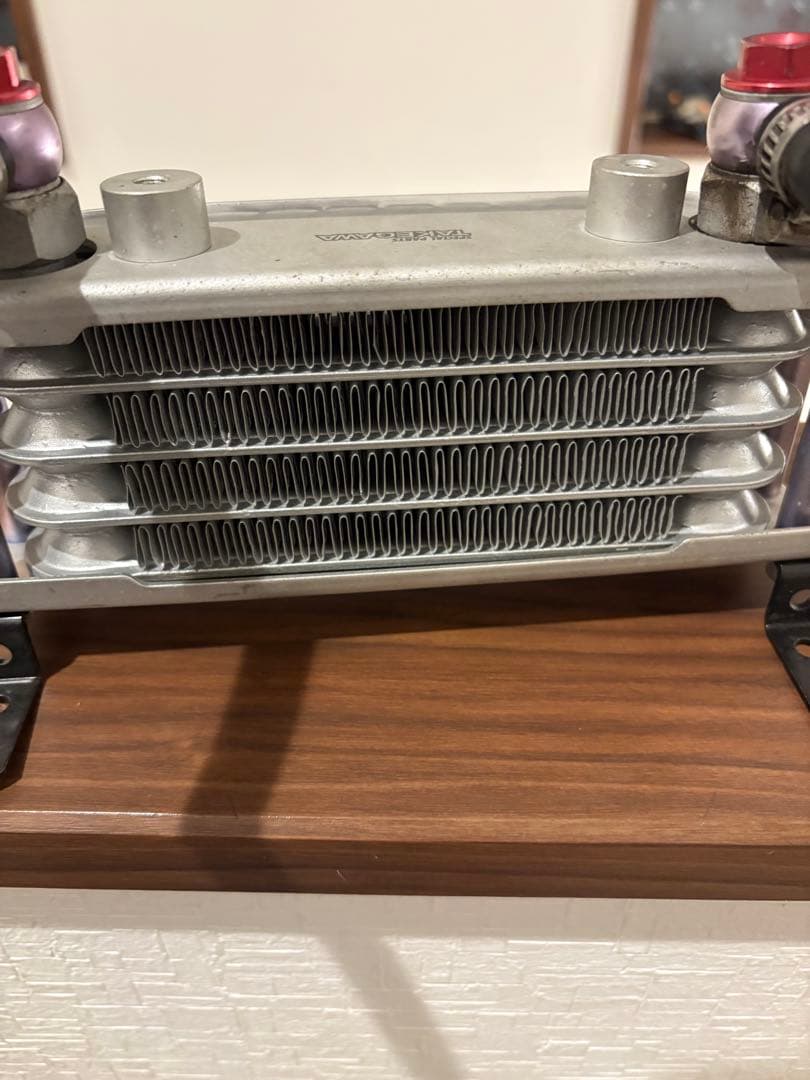 TAKEGAWA オイルクーラー アルミ製 ！！　4フィン