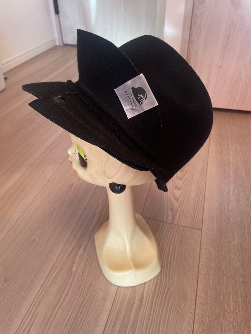 fishbornchips 黒 ハット フィッシュボーンチップス