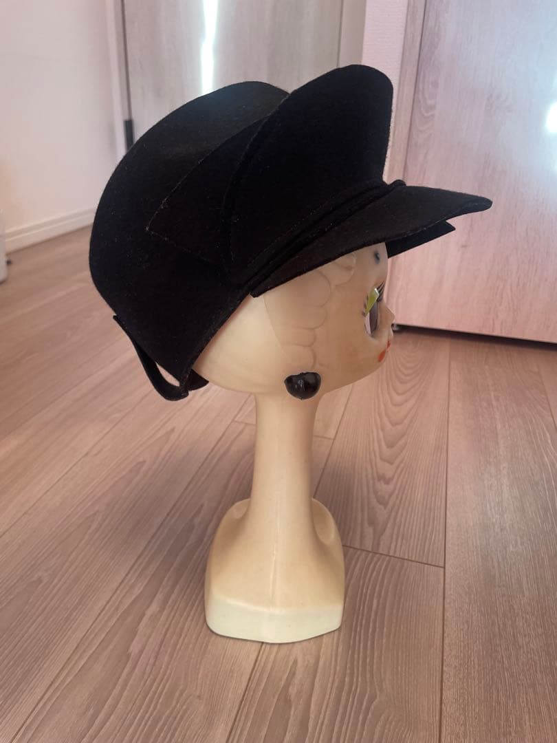 fishbornchips 黒 ハット フィッシュボーンチップス