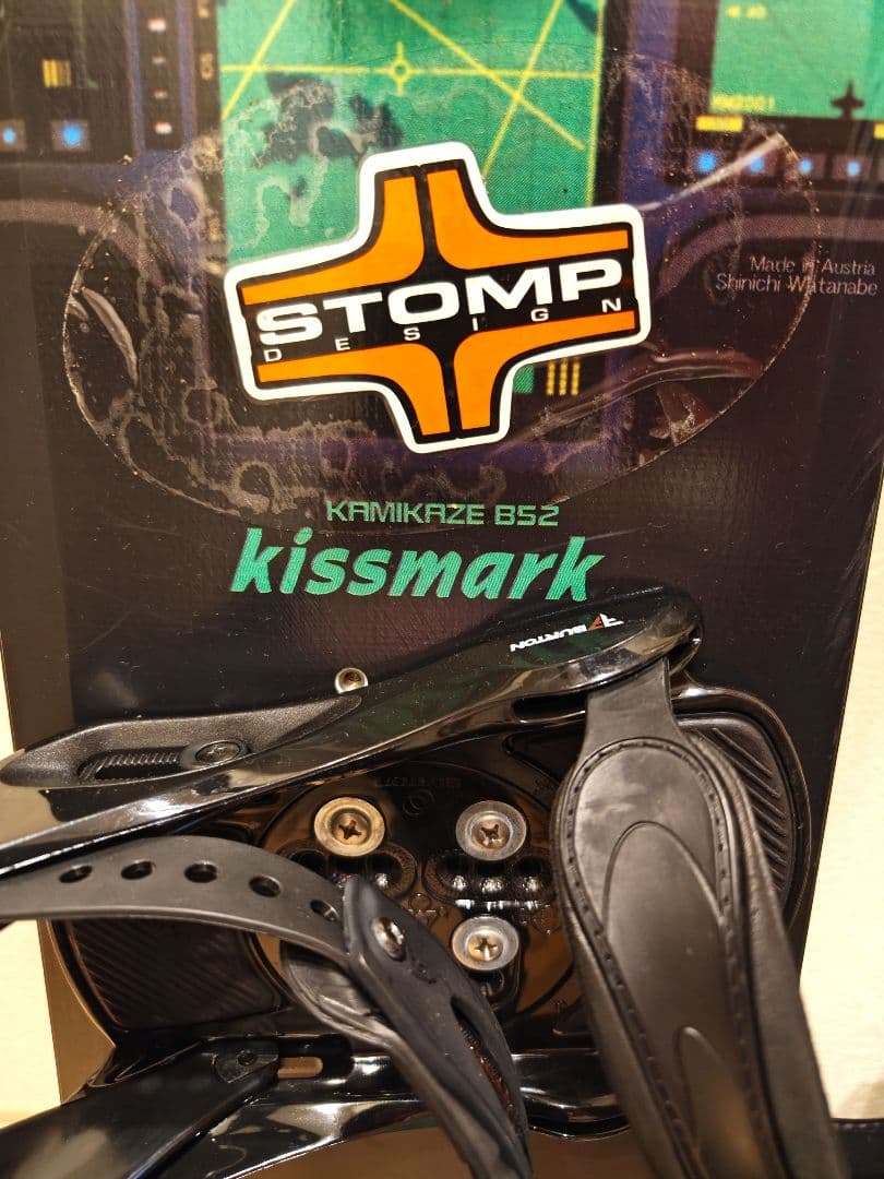 キスマークスノーボード、ビンディングつき(バートン製)バートンブーツセット