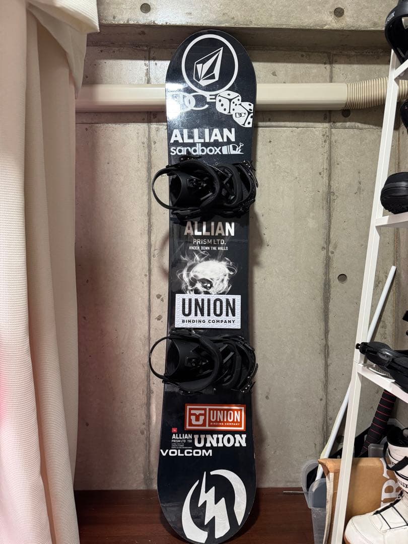 ALLIAN PRISM LTD 板　150cm　UNION ビンディング　M