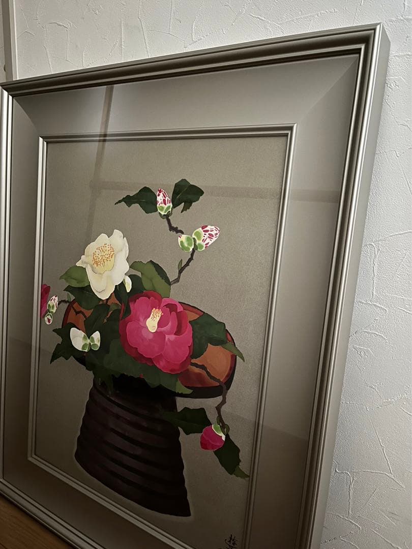 小倉遊亀　リトグラフ　「献花」　新品未使用品