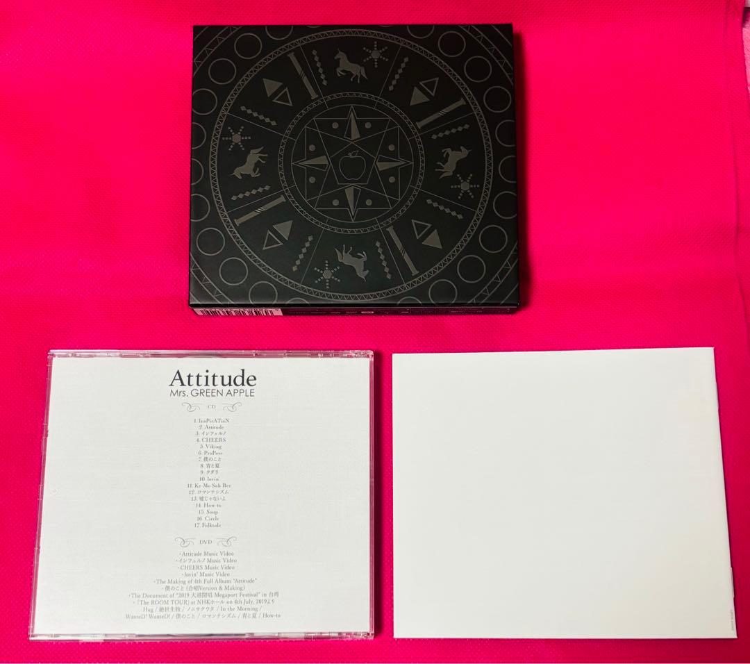 Attitude Mrs. GREEN APPLE 初回限定版 DVD